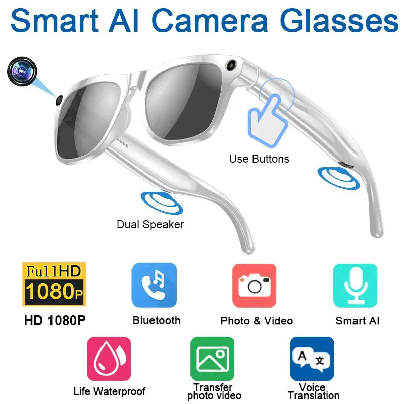 Revolutionary Xiaomi 8K HD AI Smart Glasses - The Future of Wearable Technology Awaits You!