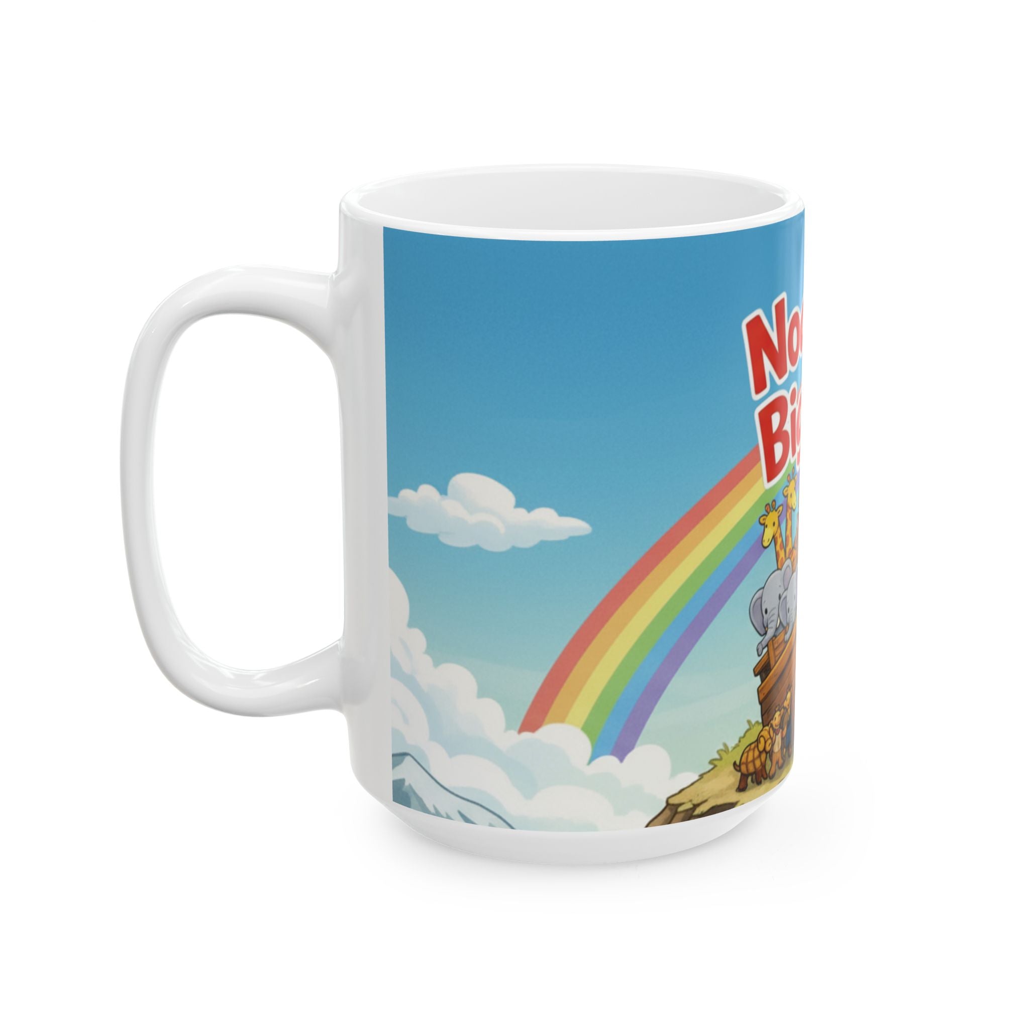 Noah's Ark Ceramic Mug, (11oz, 15oz)