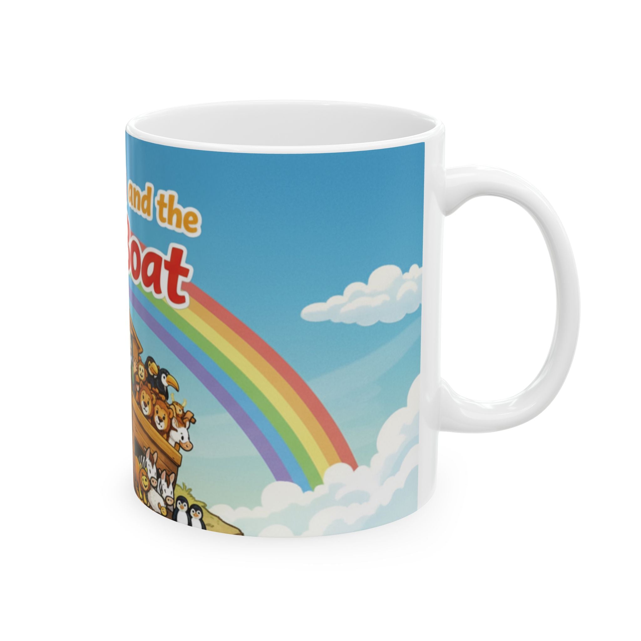 Noah's Ark Ceramic Mug, (11oz, 15oz)