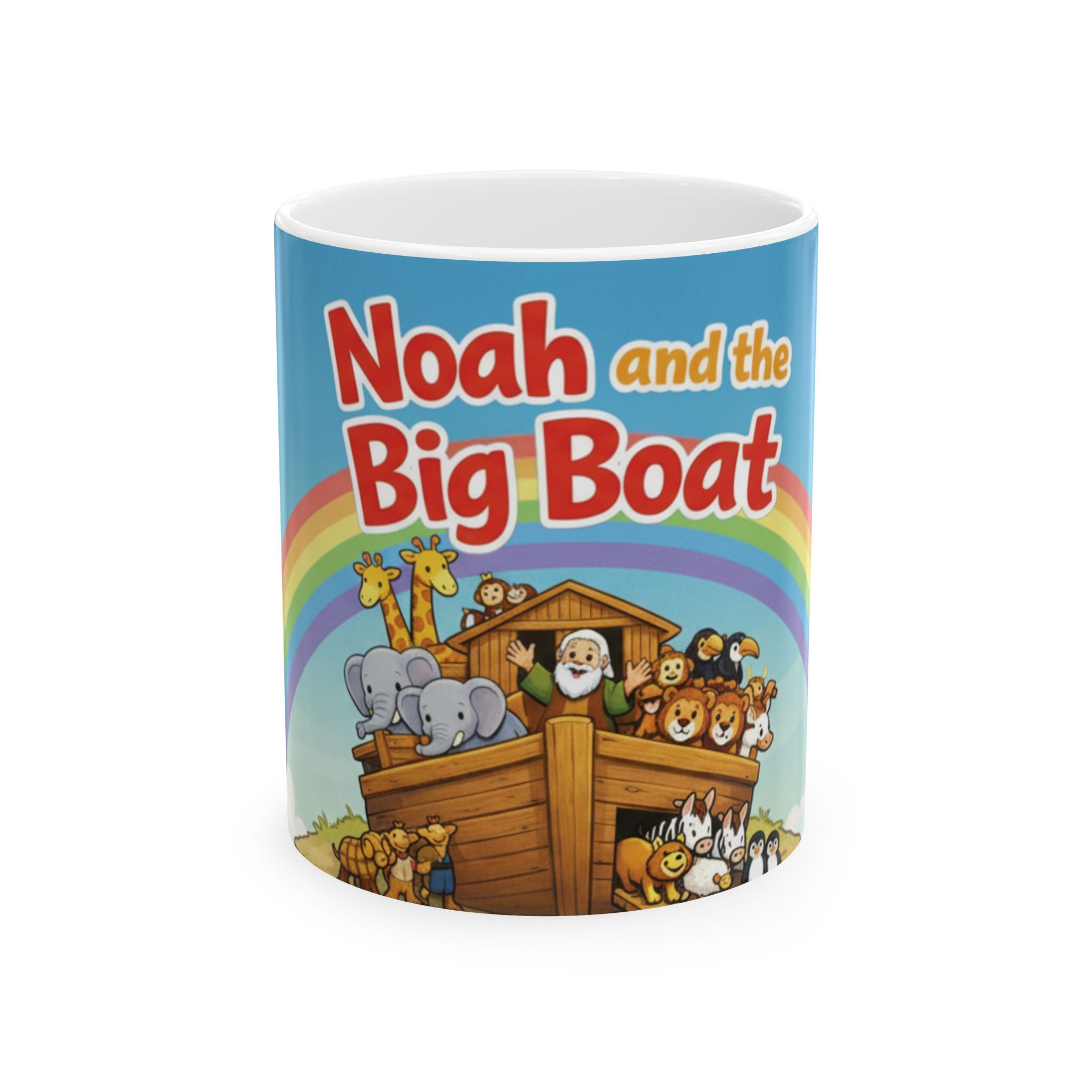 Noah's Ark Ceramic Mug, (11oz, 15oz)
