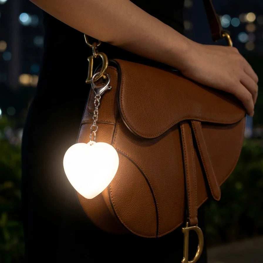 Illuminate Your Handbag with The Lumi Heart - Your Ultimate Organizer