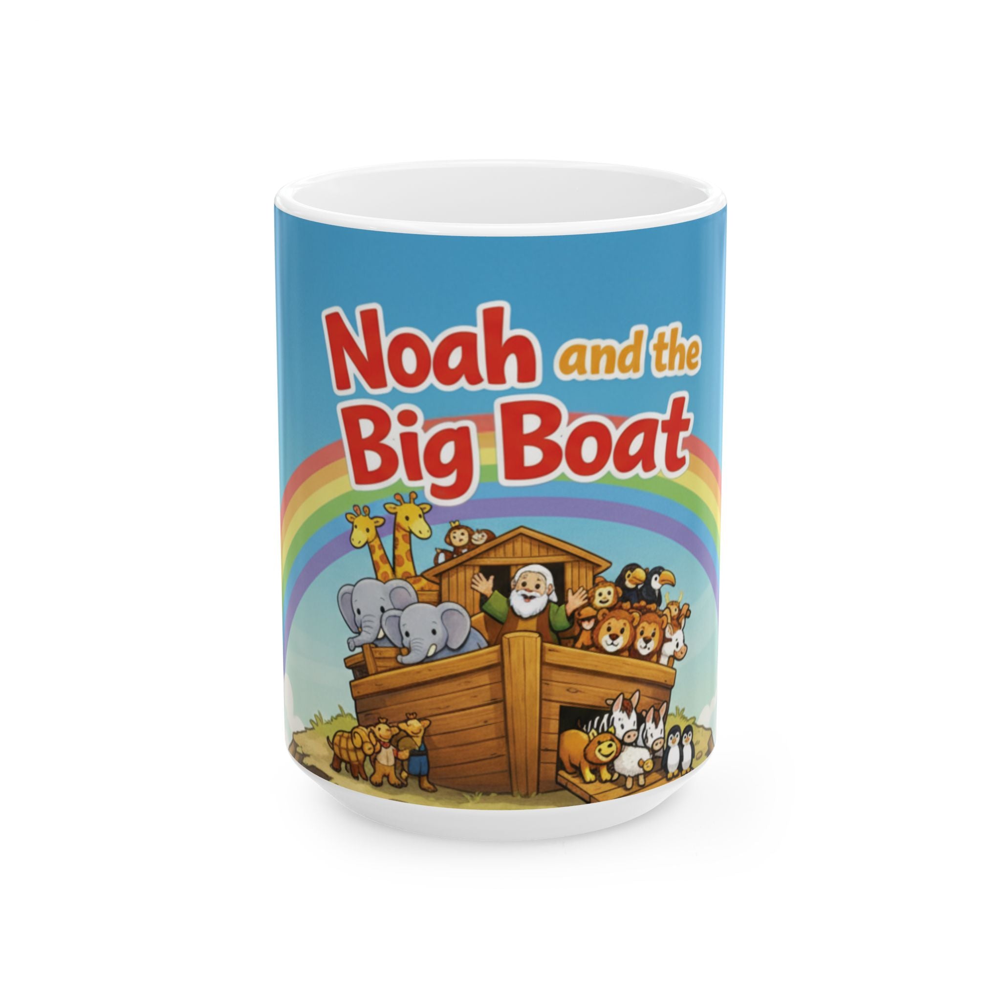 Noah's Ark Ceramic Mug, (11oz, 15oz)