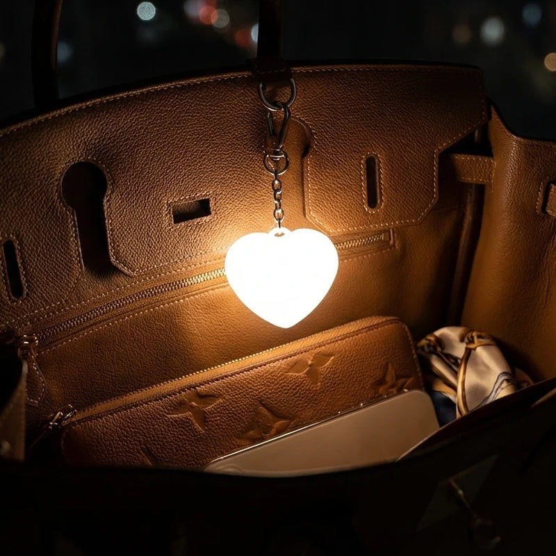 Illuminate Your Handbag with The Lumi Heart - Your Ultimate Organizer