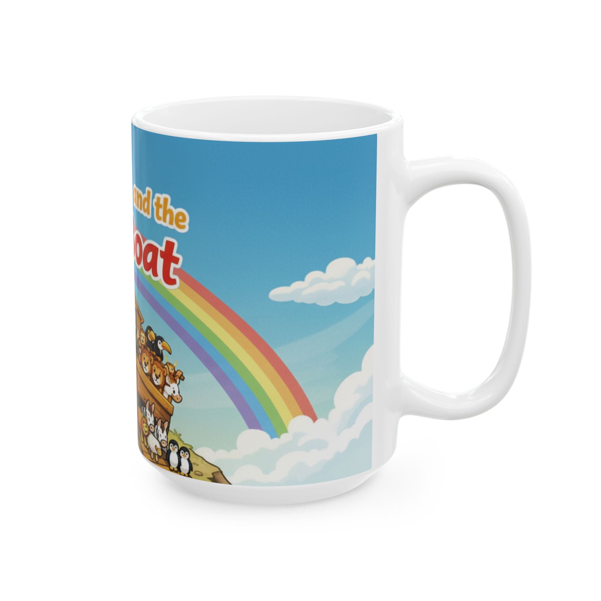 Noah's Ark Ceramic Mug, (11oz, 15oz)