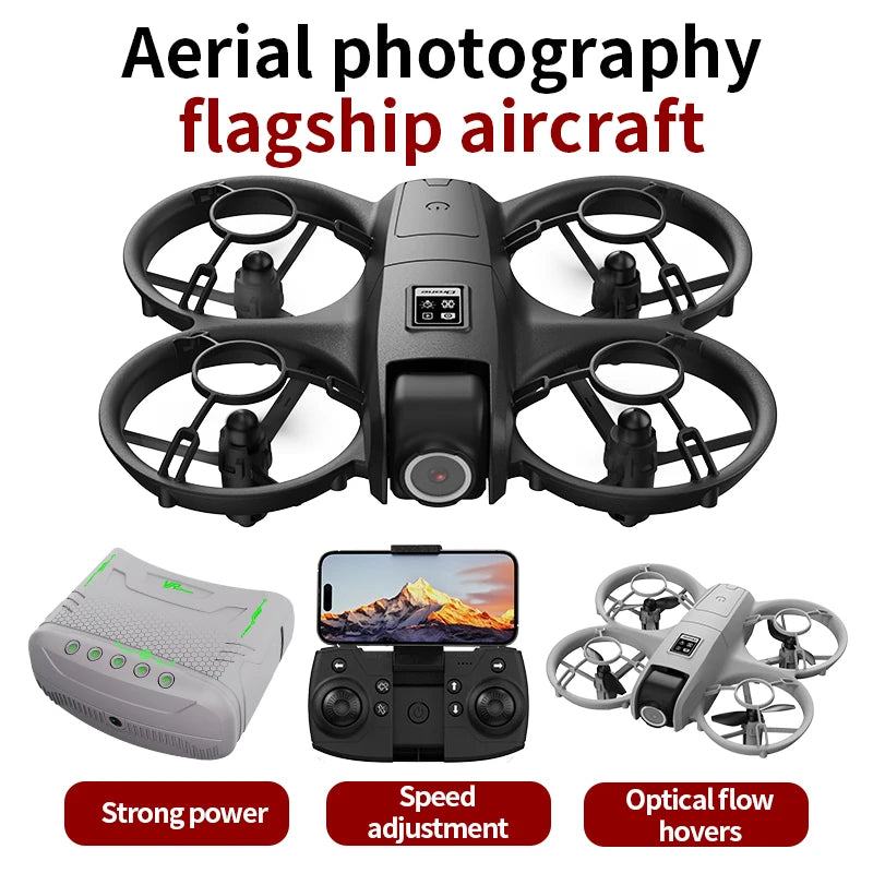 Advanced GPS Drone with 4K HD Camera, X228 VR Aerial Quadcopter, Remote Control, Obstacle Avoidance, Extended Battery Life, Mini RC Drone for Beginners