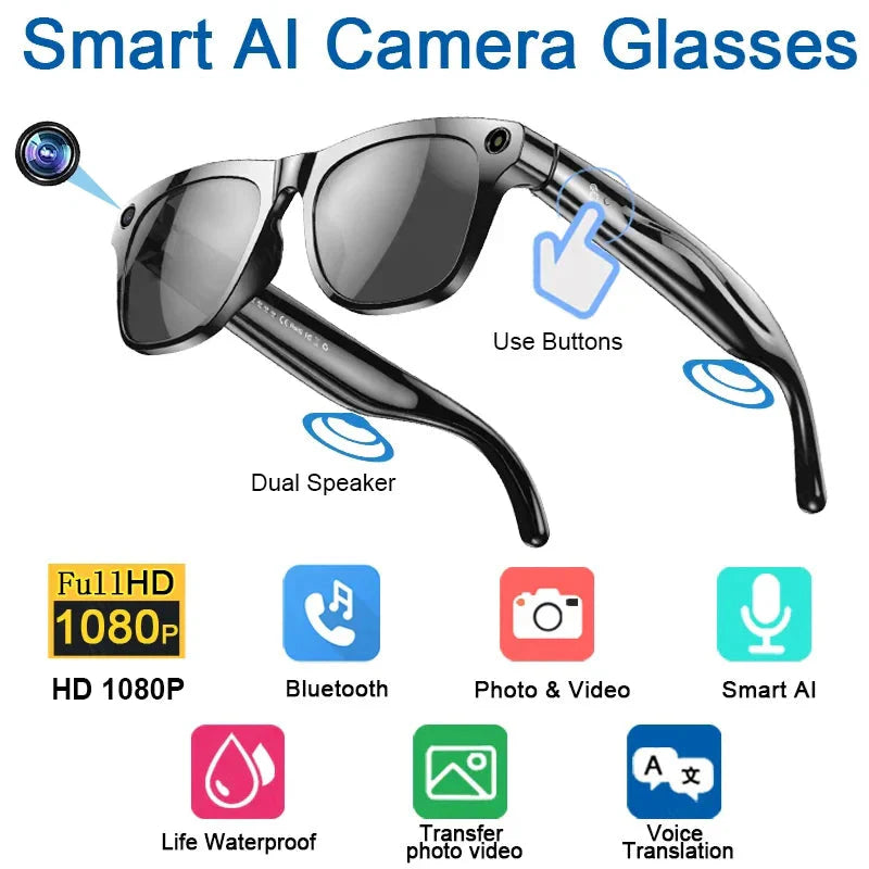 Revolutionary Xiaomi 8K HD AI Smart Glasses - The Future of Wearable Technology Awaits You!